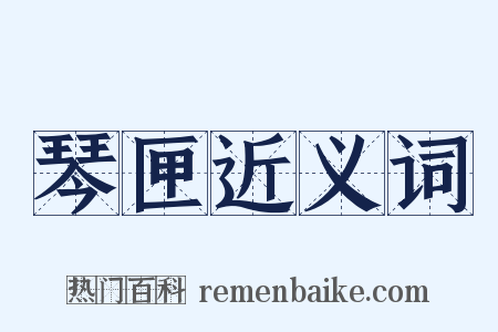 琴匣近义词是什么意思的图片